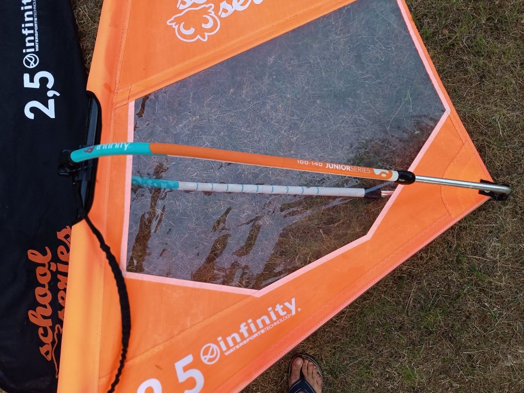Komplet żagli windsurfingowych dla dzieci i młodzieży – Infinity & Fly