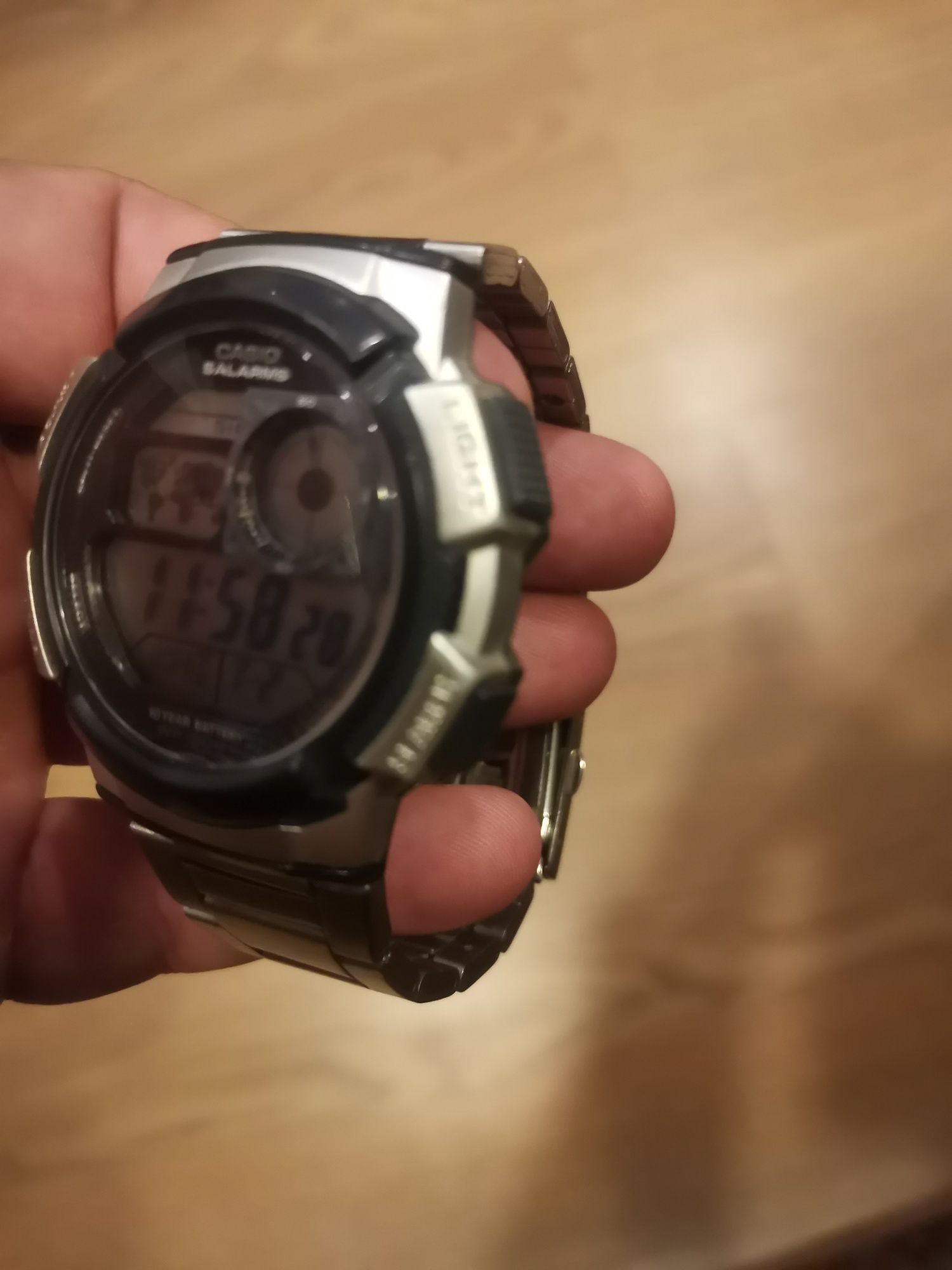 Часы Casio salarms wr100m