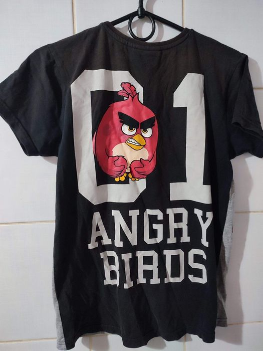 Футболка с легендарными Angri Birds, Турция на 9-12 лет,рост 138- 146