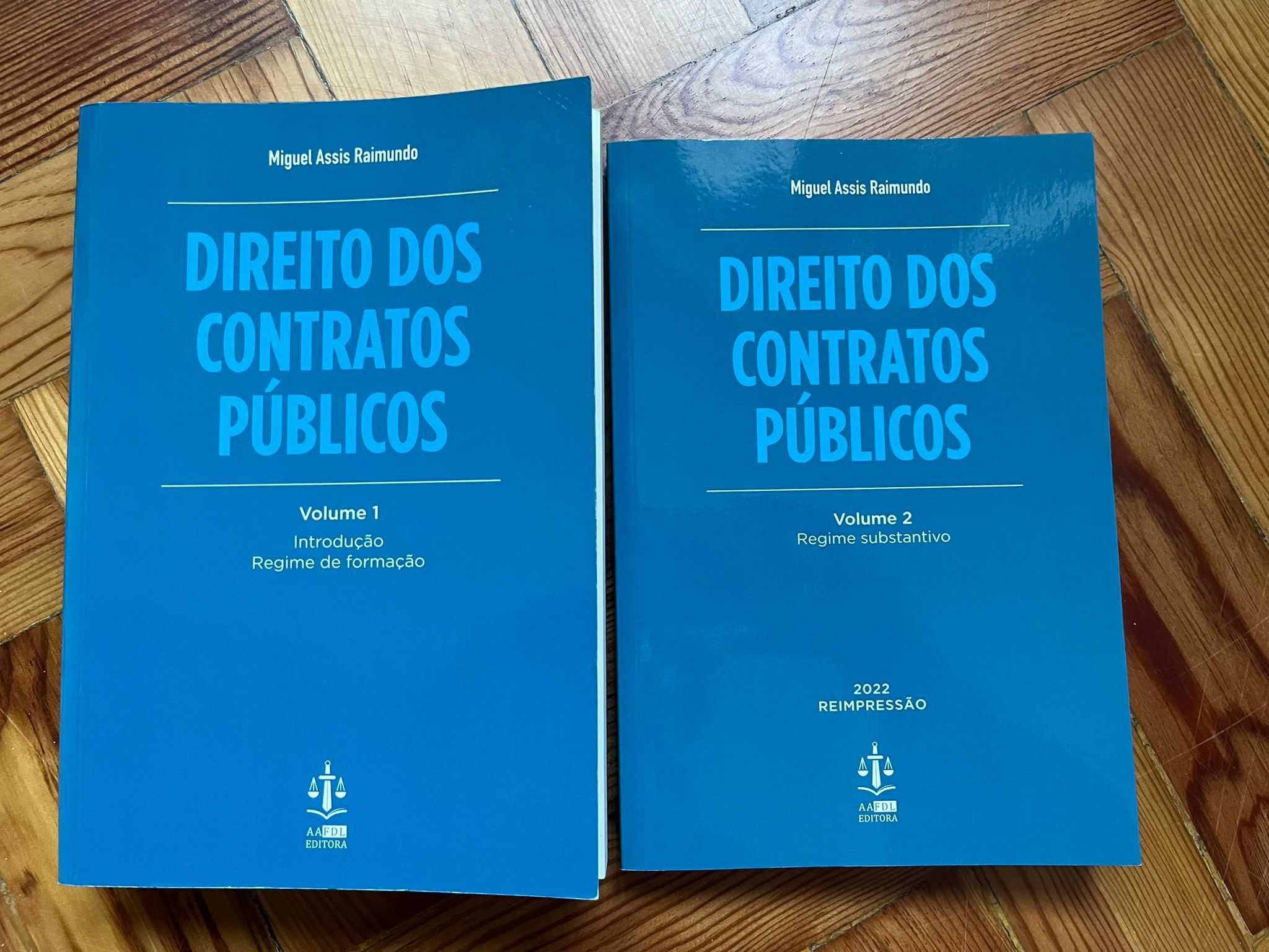 Direito dos Contratos Públicos - Miguel Raimundo (2 volumes)