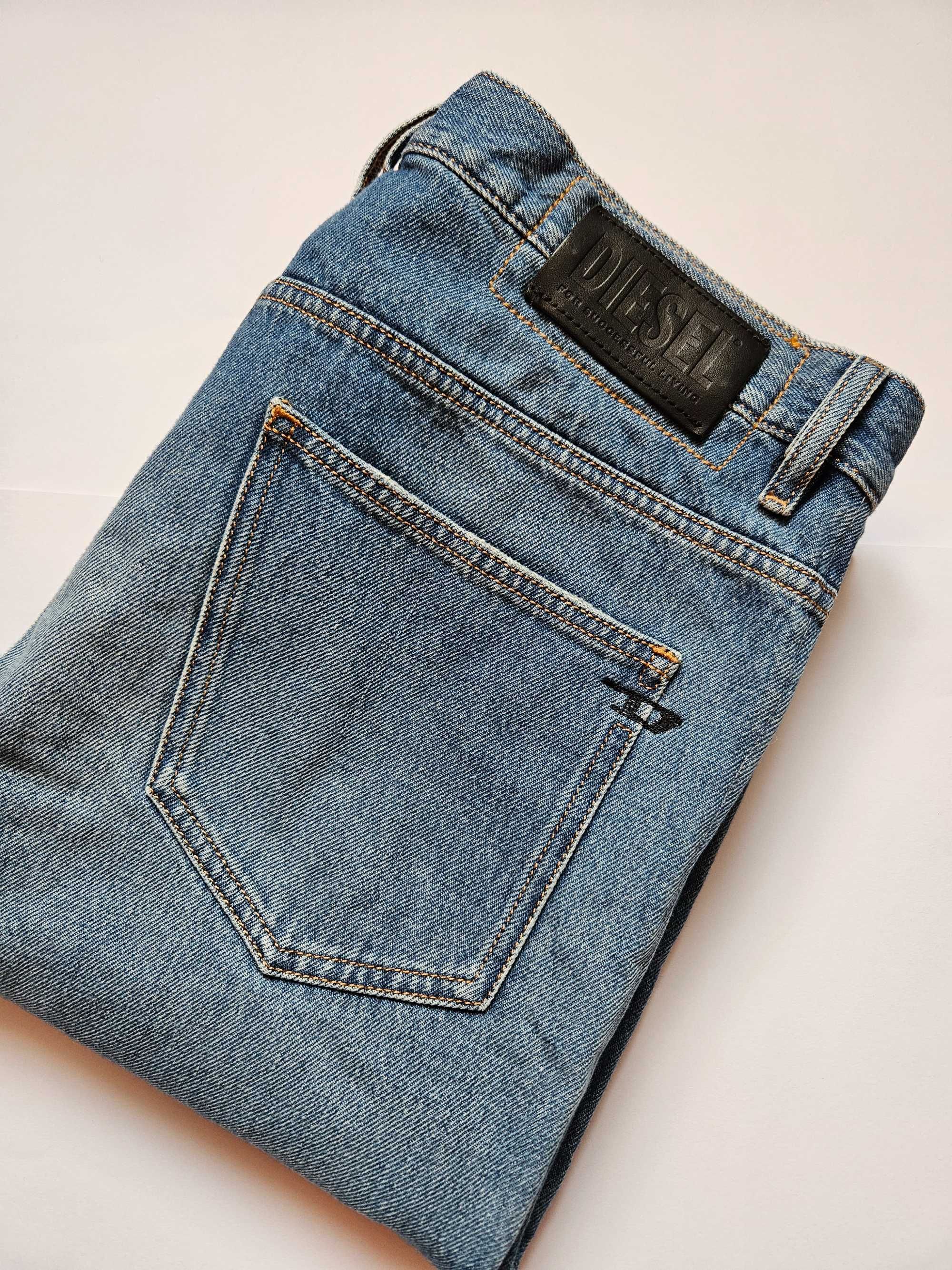 Шикарні чоловічі джинси diesel оригінал, diesel d-macs straight джинси