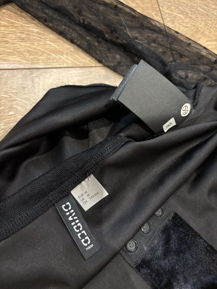 Czarne body H&M rozmiar M