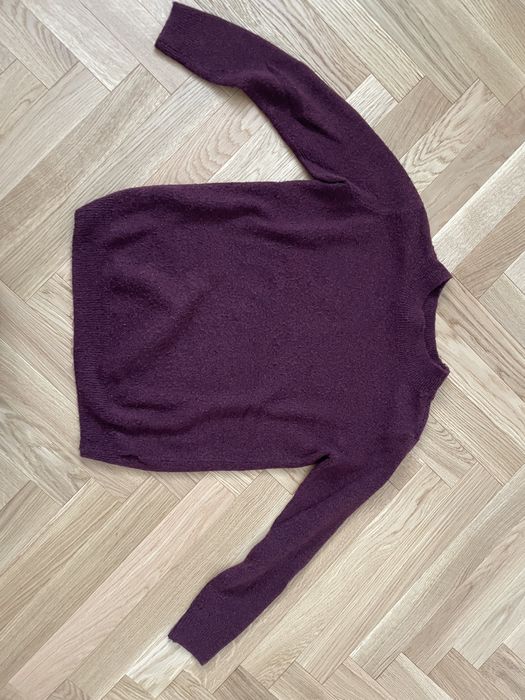 Sweterek ciążowy H&M Mama rozm. M bordo