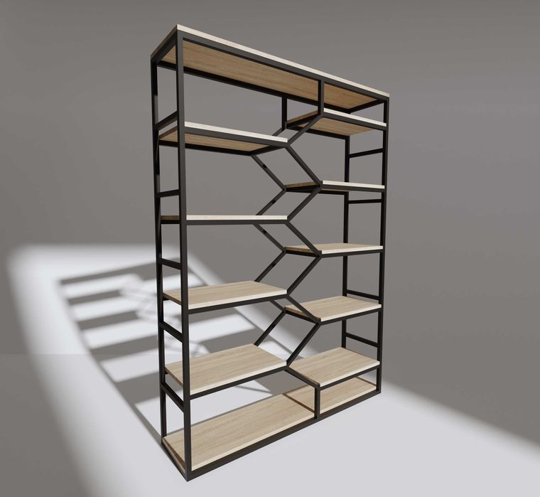 Стелаж, лофт стелаж, лофт меблі, loft, стелажі під замовлення