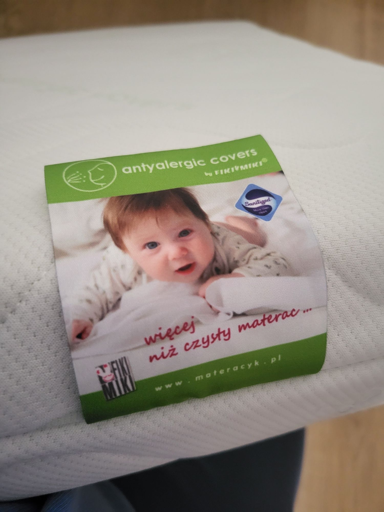 Materac dziecięcy do łóżeczka Fiki Miki