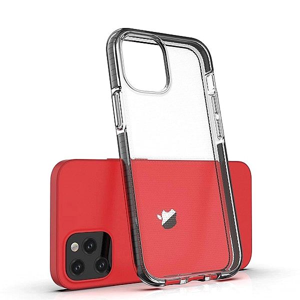 Spring Case pokrowiec żelowe etui z kolorową ramką do iPhone 13 Pro ja