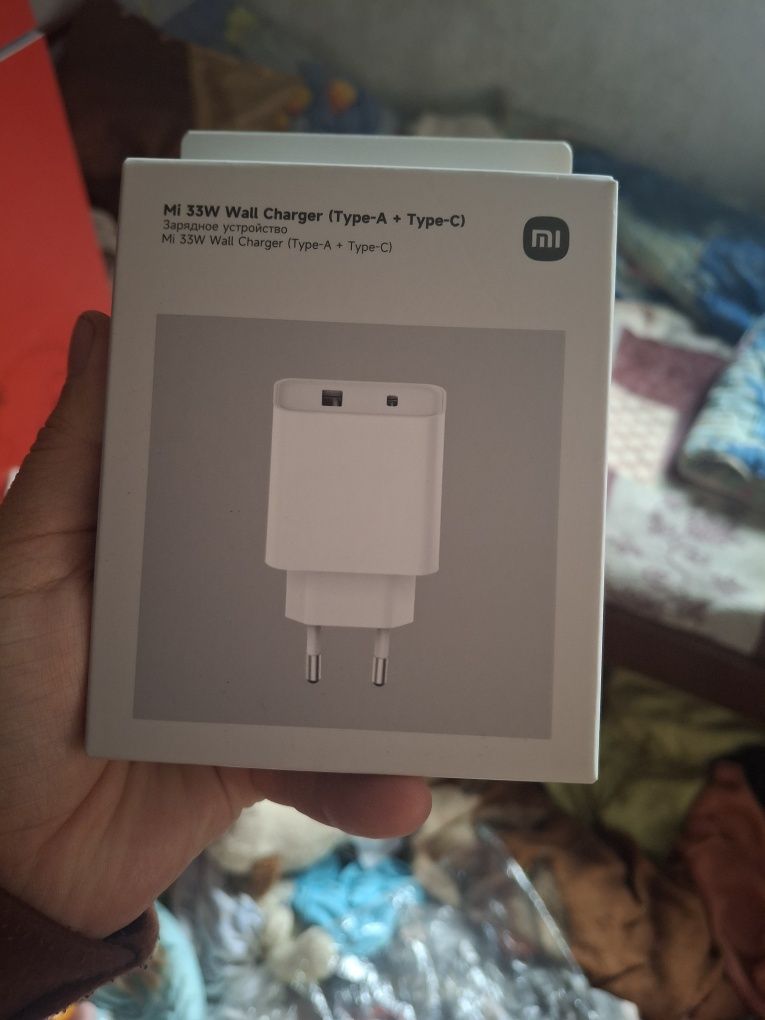 Мережевий зарядний пристрій  Xiaoma MI 33w