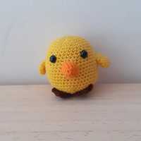 Amigurumi(peluche em crochet) Pintainho