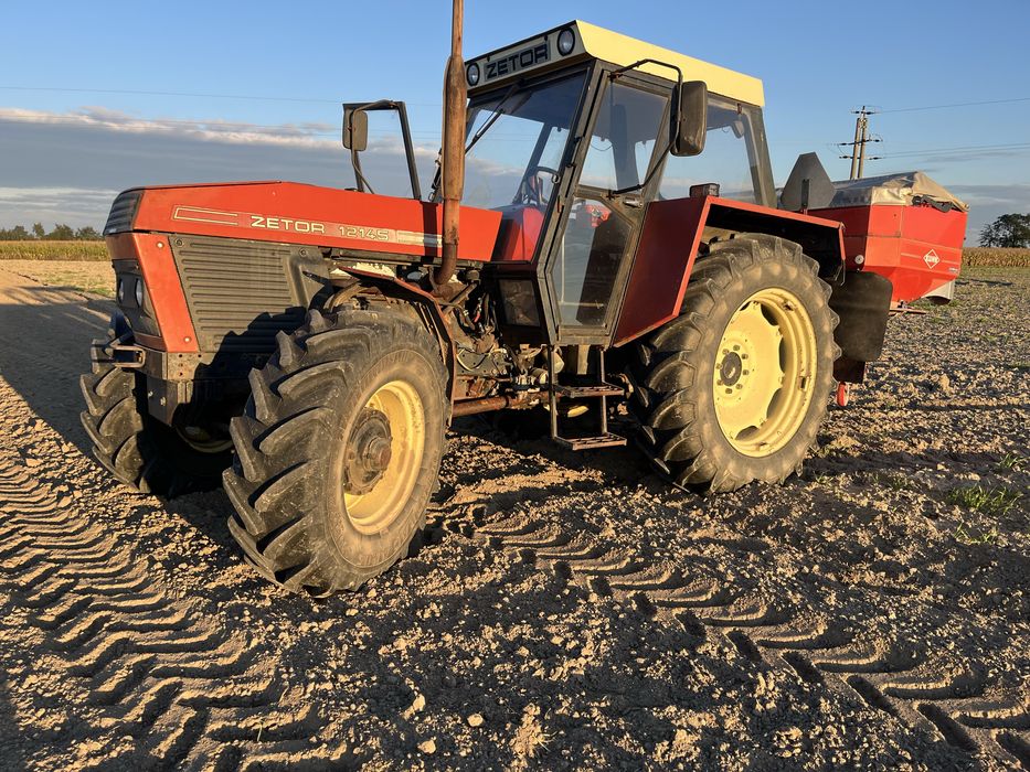 Zetor 12145 od rolnika, kola blizniacze