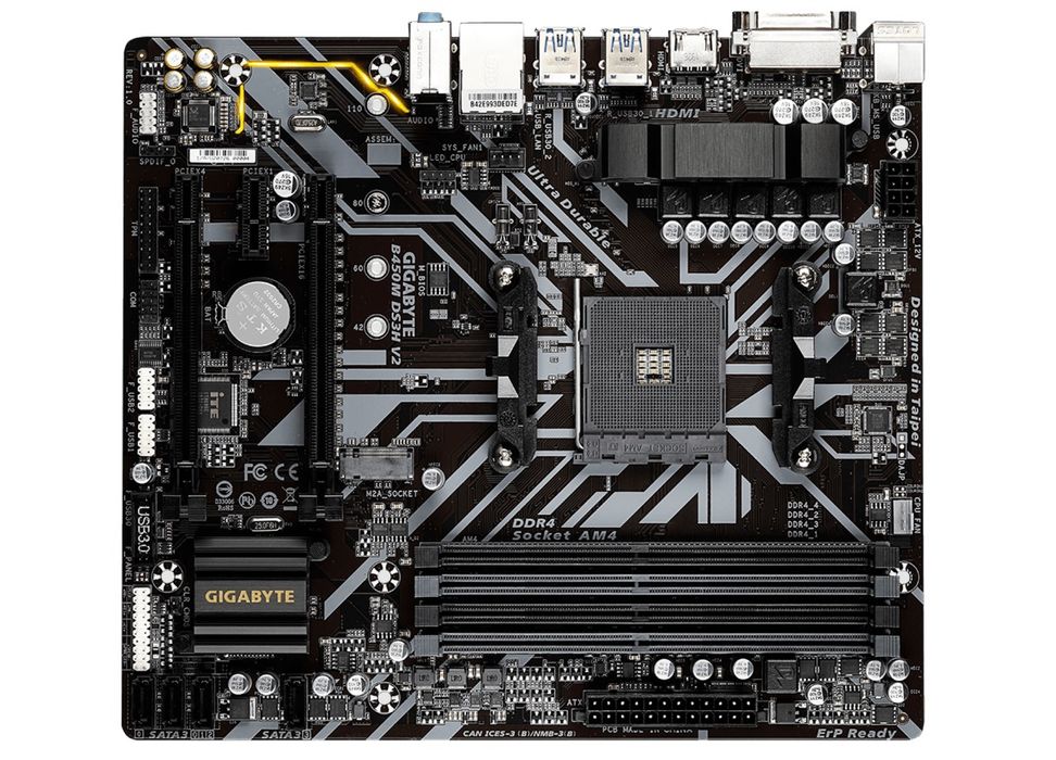 Ігровий комплект Ryzen 5 5500 Gigabyte B450M DS3H ddr4 AMD 16gb