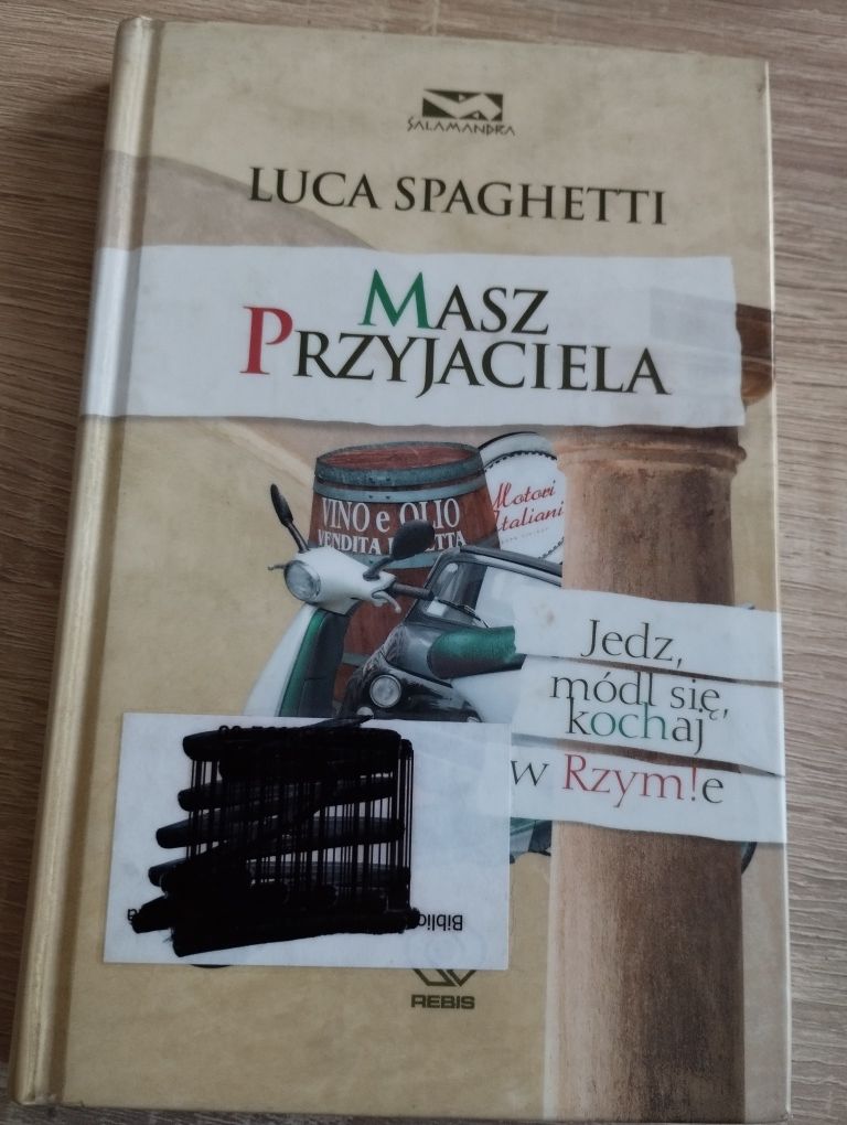 Książka- Masz przyjaciela- Luca Spaghetti