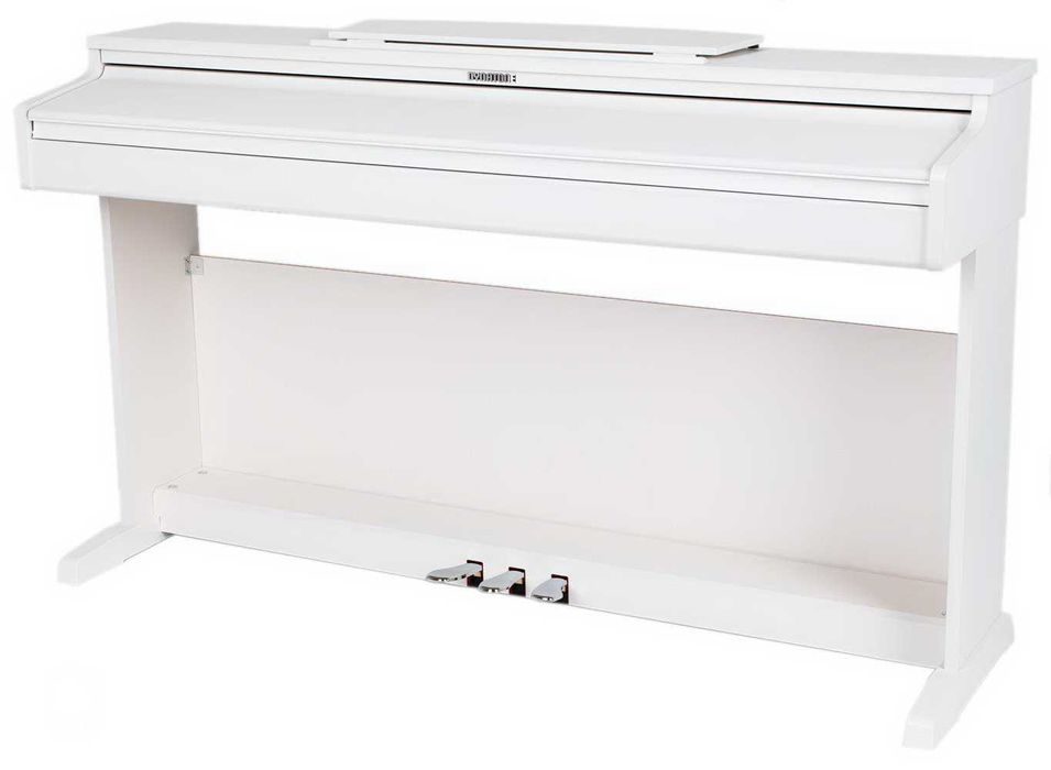 DYNATONE SLP-210 WH Białe Pianino na początek + Ława | ZESTAW