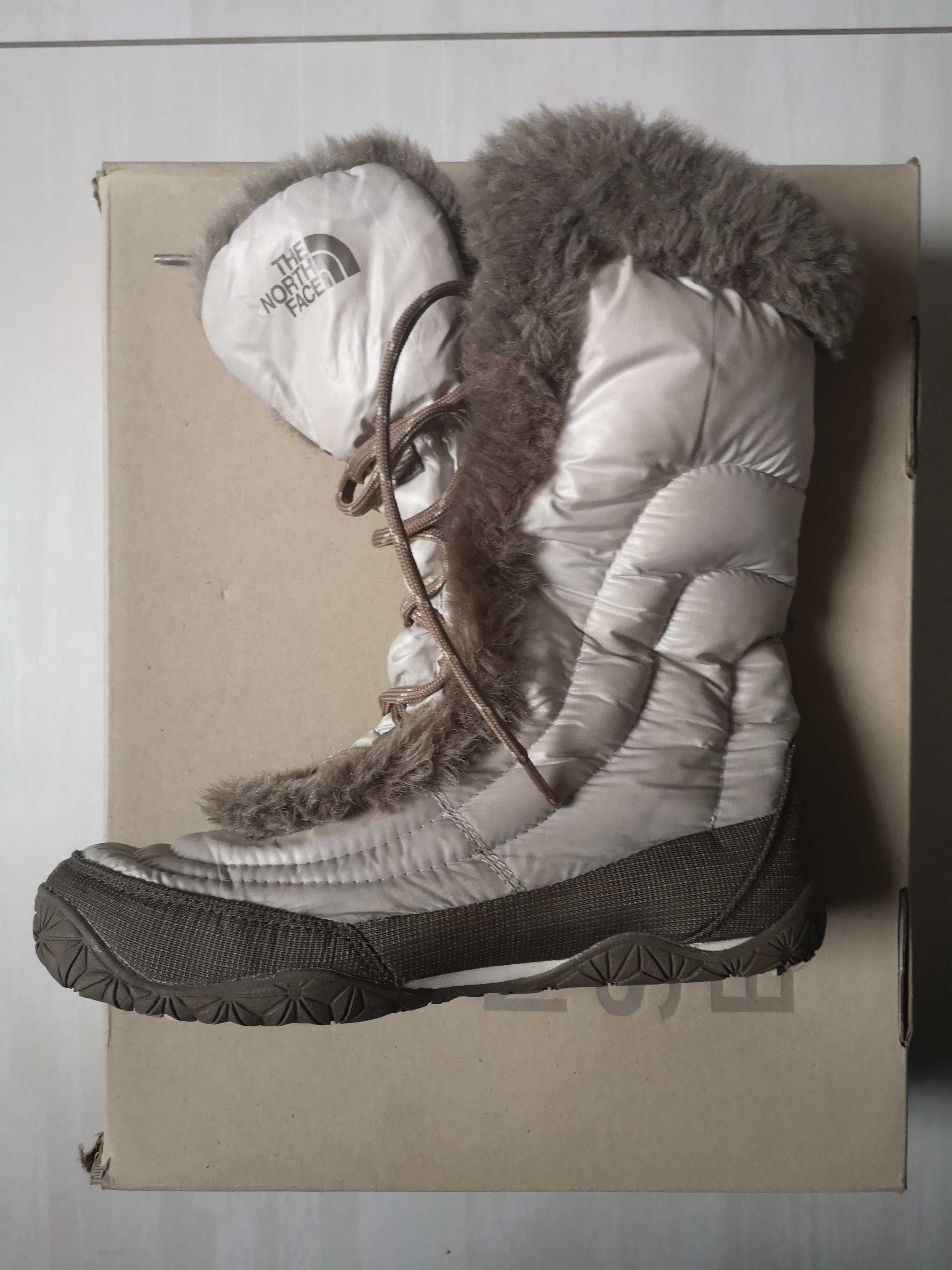 Buty zimowe puchowe, damskie NUPTSE FUR IV The North Face