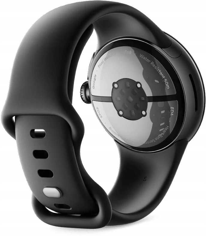Smartwatch Google Pixel Watch 2 z Fitbit czarny (Obsidian)