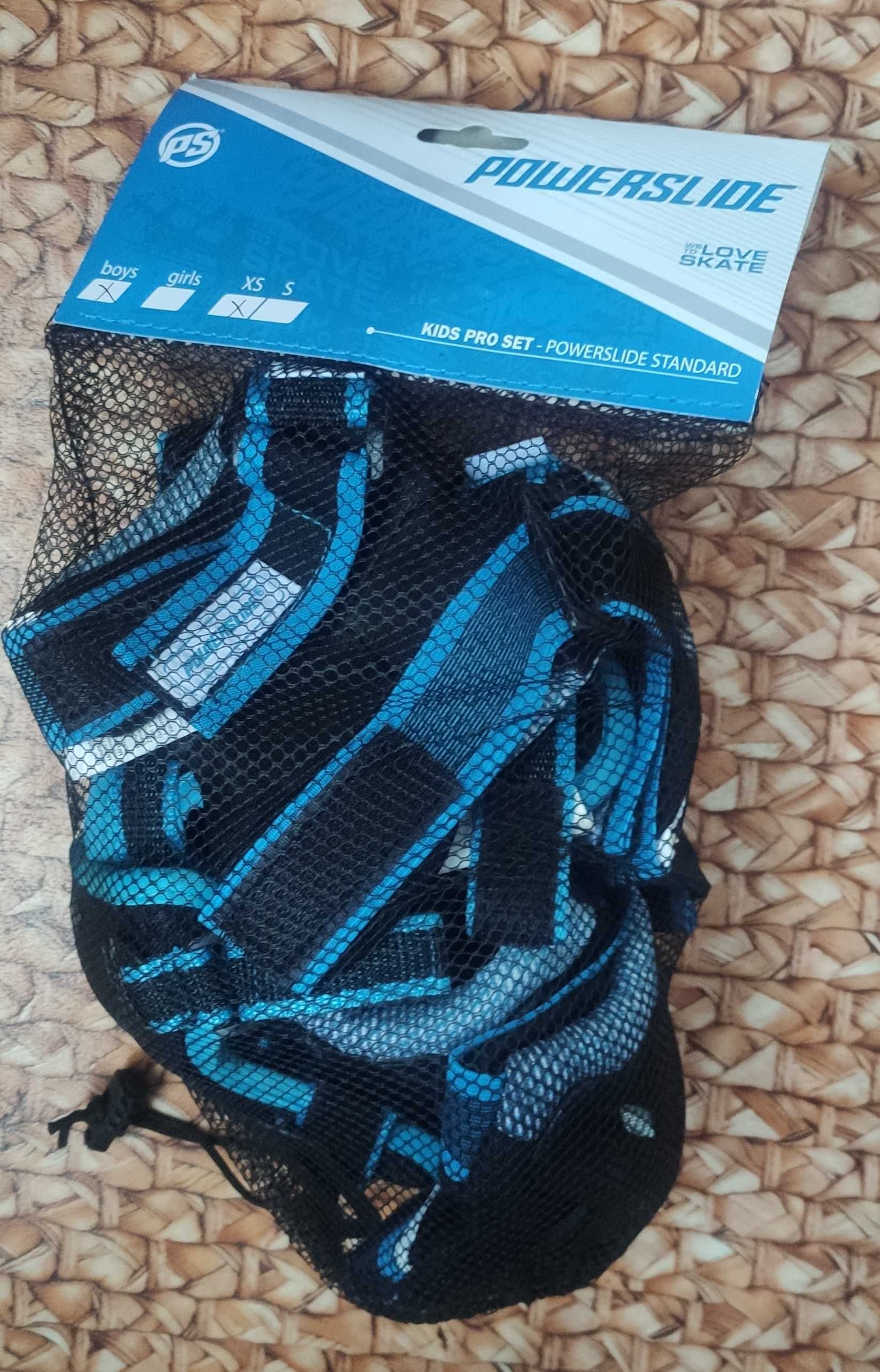 Захист для роликових ковзанів дитячий Powerslide Kids Pro Set Boys XS