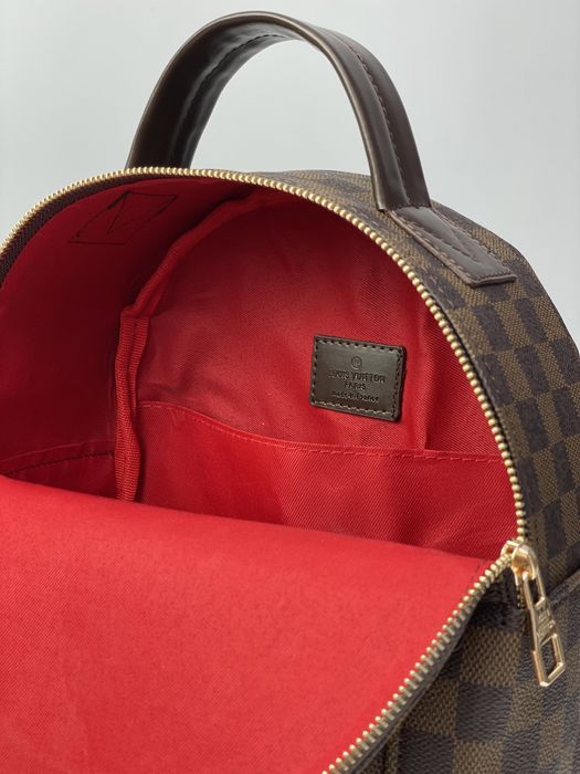 Жіночий рюкзак Louis Vuitton шахматка женский рюкзак луи виттон сумка