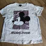 Biały damski T-shirt Myszka Miki r S M 36/38