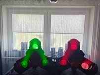 2 x Skanery Adj Triple-Flex Dmx.