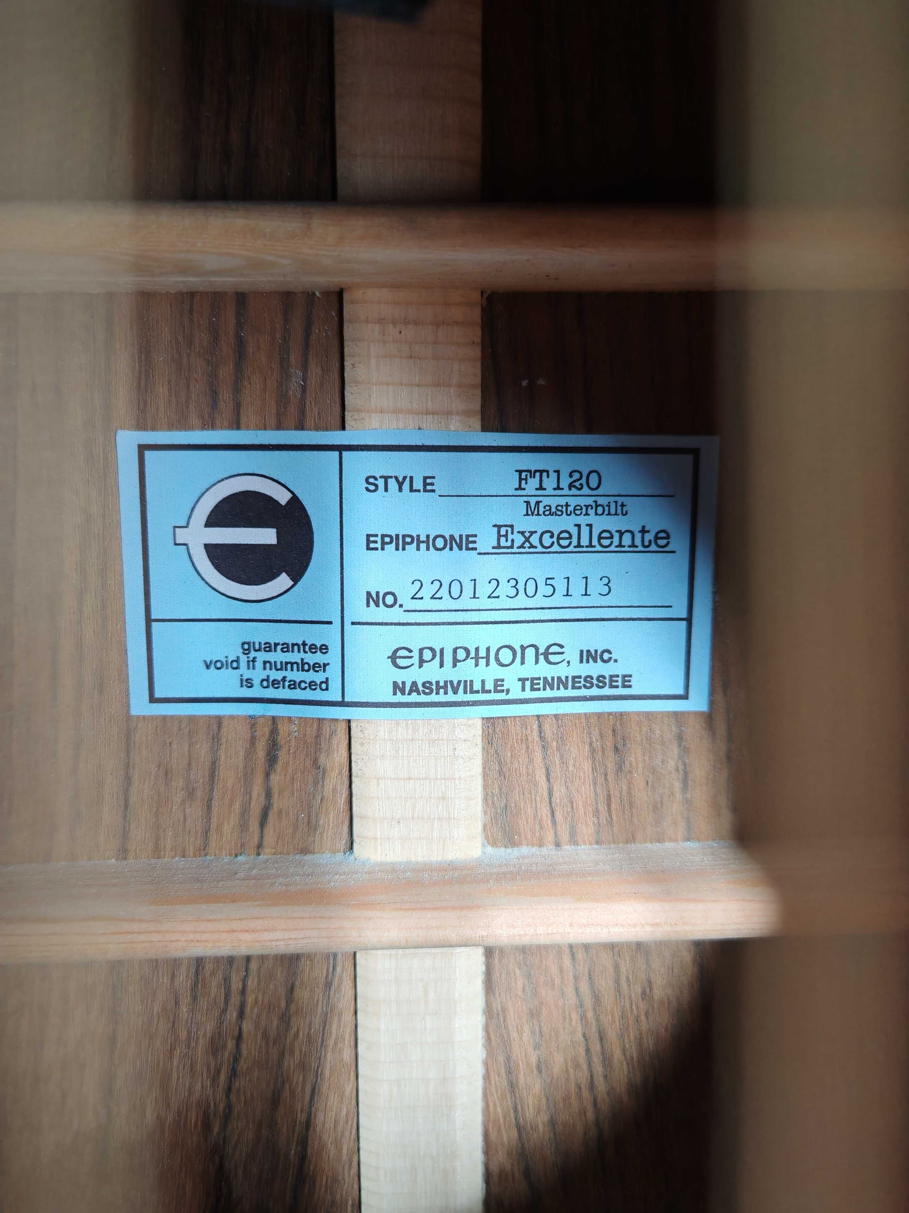 Gitara akustyczna Epiphone Masterbilt Excellente ANA