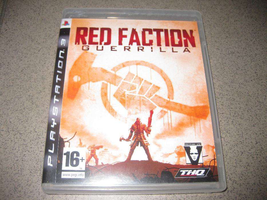 Jogo PS3 "Red Faction-Guerrilla" (Completo e Novo)