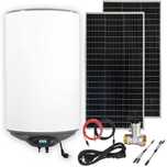 Zestaw Solarny do Grzania Wody Bojler Hybrydowy 30L MPPT Panele Solar