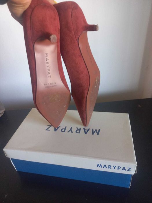 Sapato Chique MARYPAZ cor tijolo