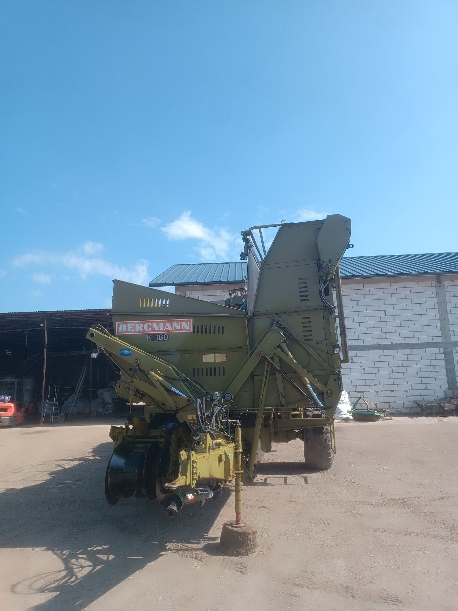 Kombajn do ziemniaka Bergmann K 180 jak Grimme