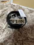 Guess pasek czarny 3XL 130 czarny belt złoty napis naya adjustable