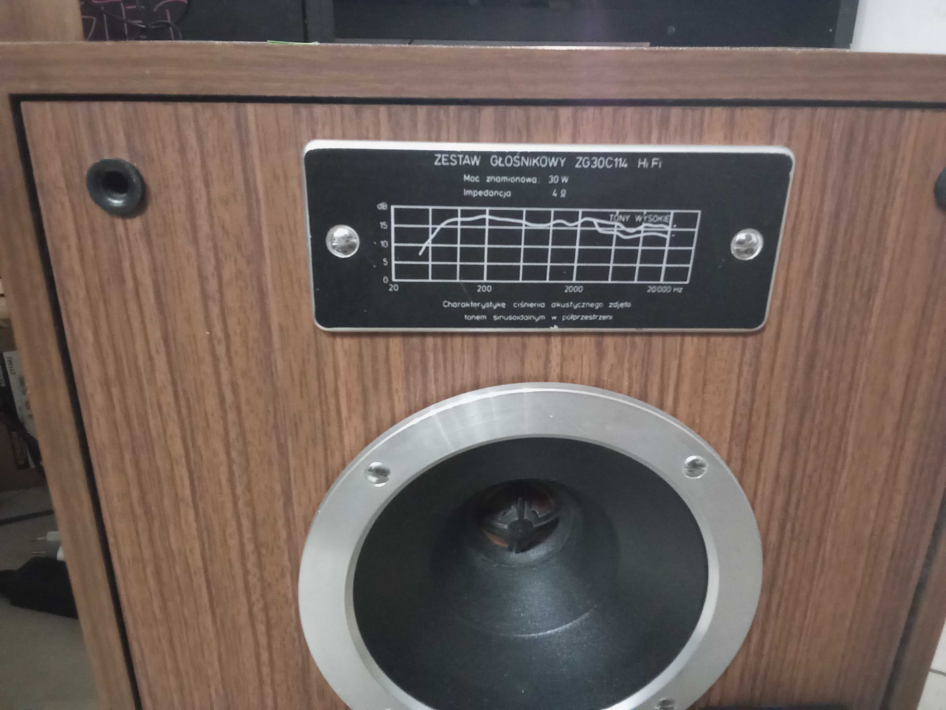 Zestaw audio merkury,sony str-de495+unitra zg30c14/ Nowy lombard