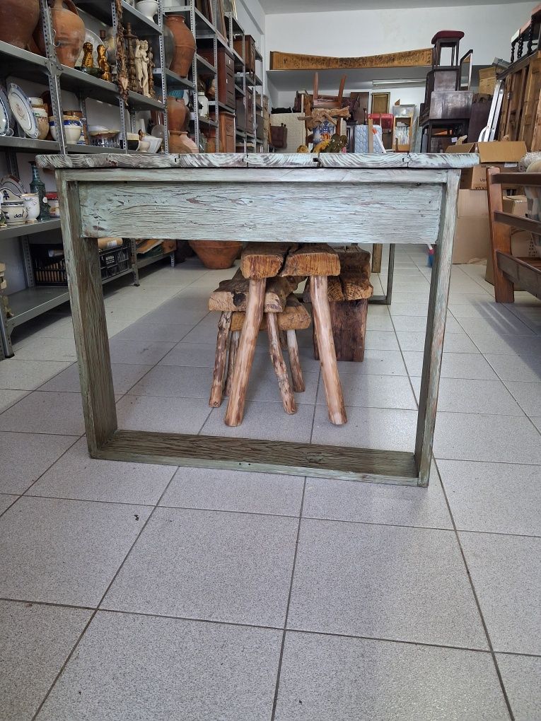 Mesa rustica madeira de Pinho