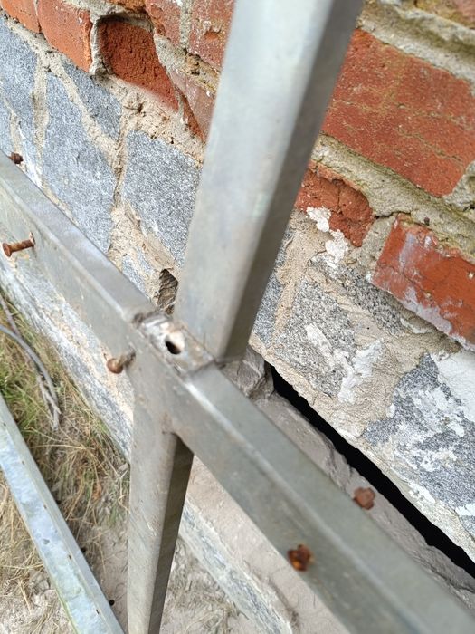 Brama przesuwna ,rama stelaż.