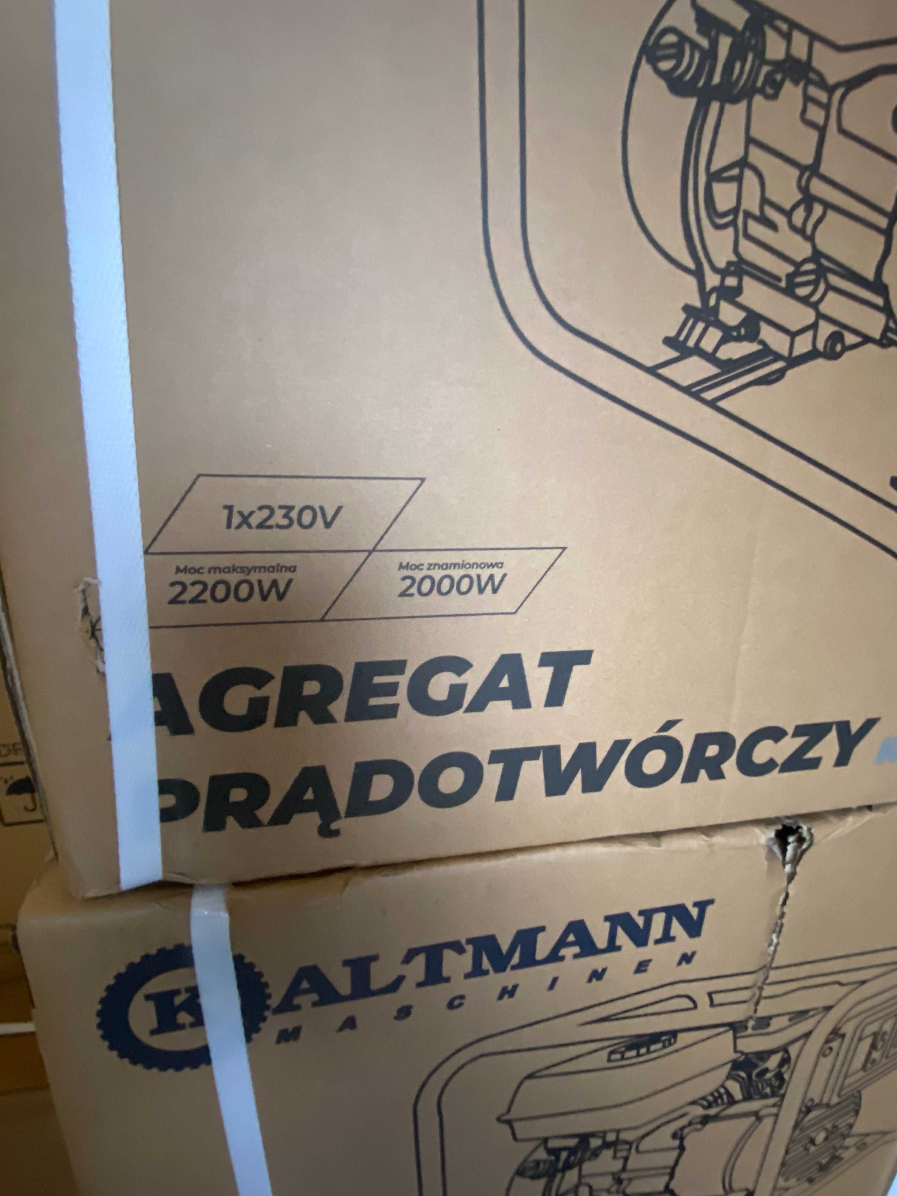 Generator Agregat prądotwórczy K-AK2200S Euro 5 Kaltmann AVR Nowy