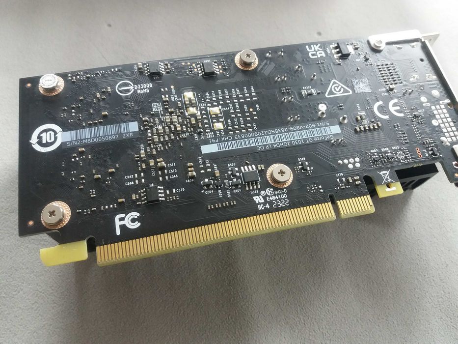 Karta graficzna MSI GeForce GT1030 LP OC 2GB