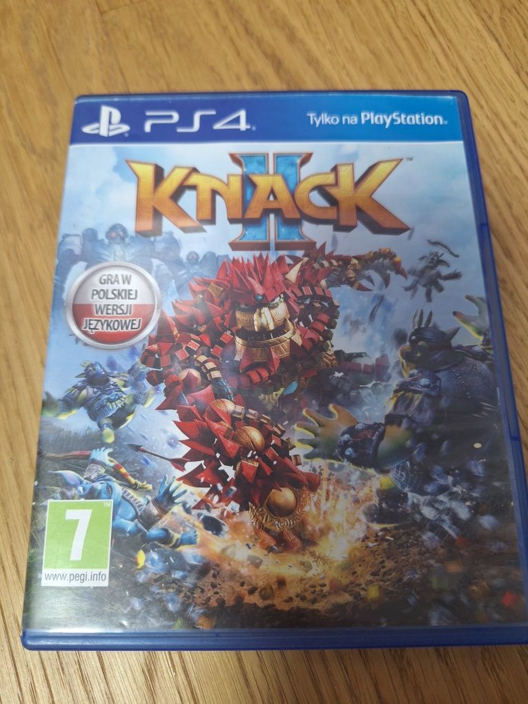 Knack II 2 ps4 po polsku
