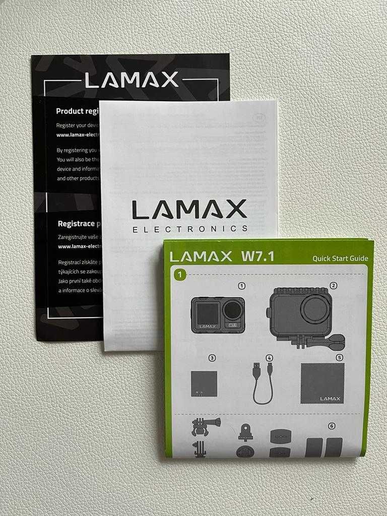 Kamera sportowa Lamax W7.1 NOWA!