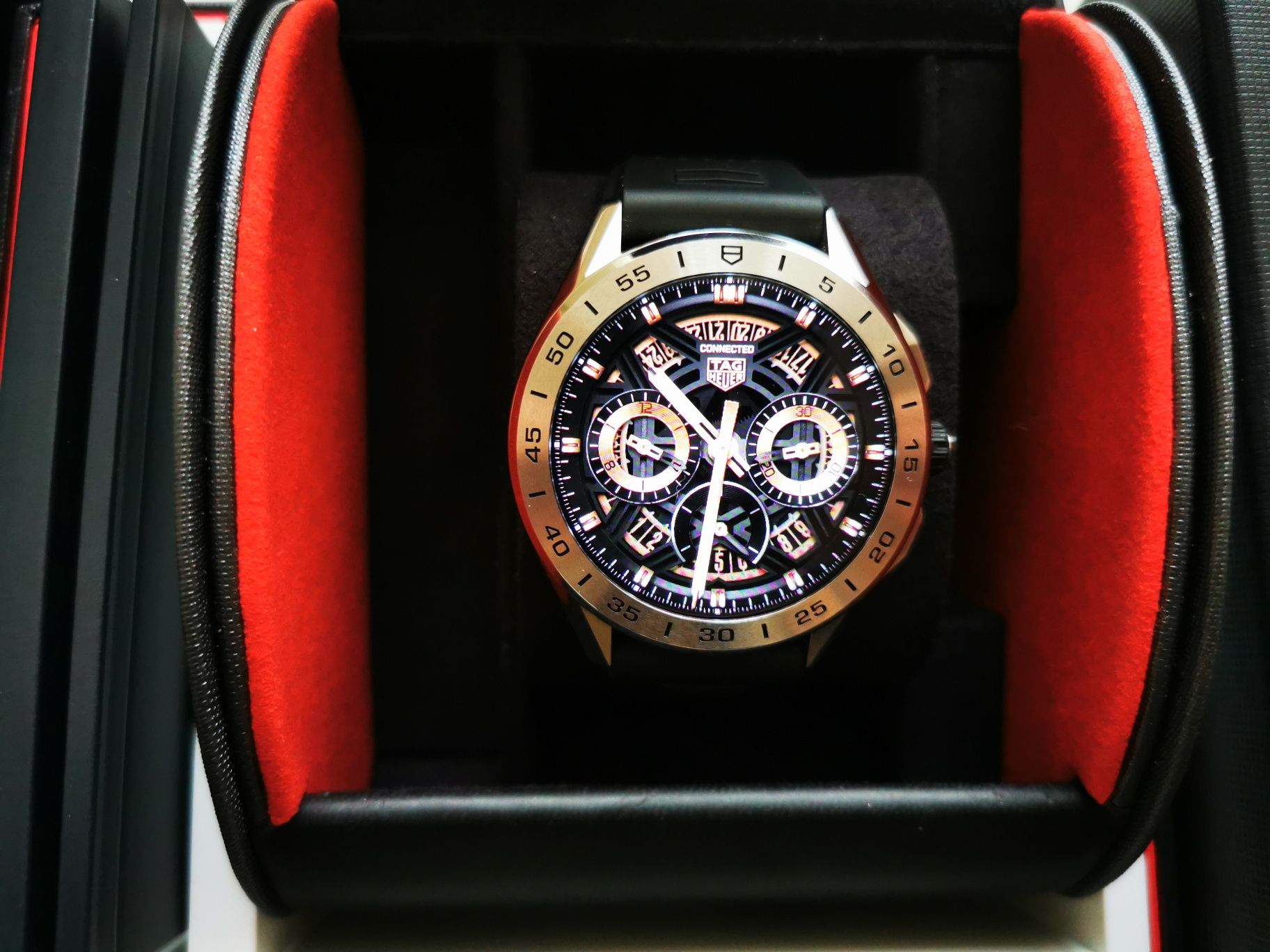 Zegarek Tag Heuer Connected SBG8A12 BT6219 model 2023 super stan