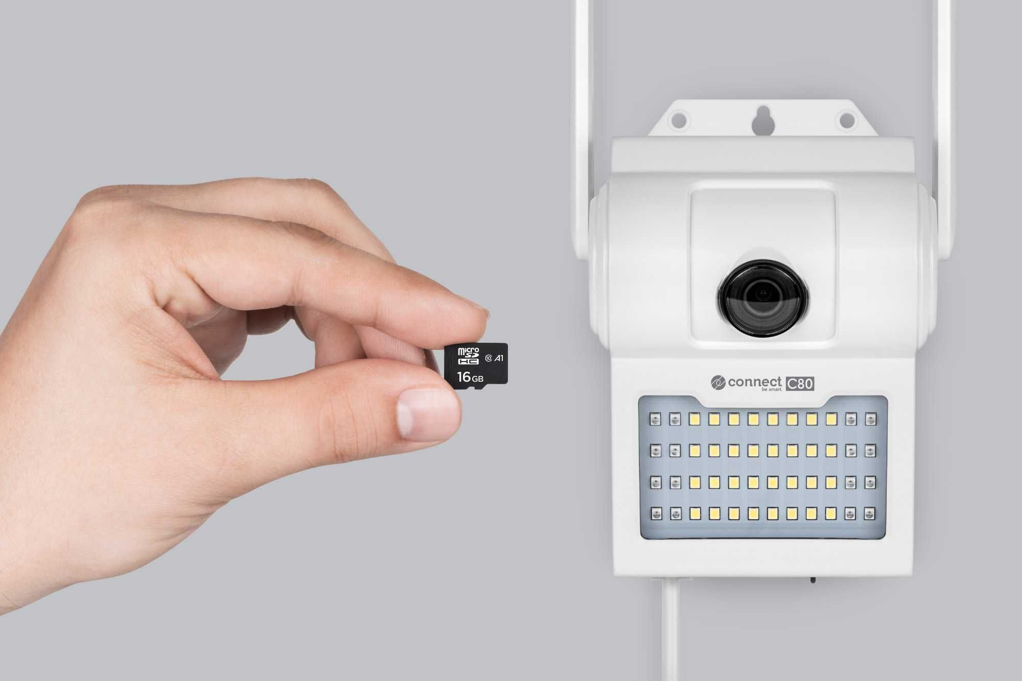 Kamera Wi-Fi zewnętrzna z Halogenem  Kruger&Matz Connect C80 Tuya