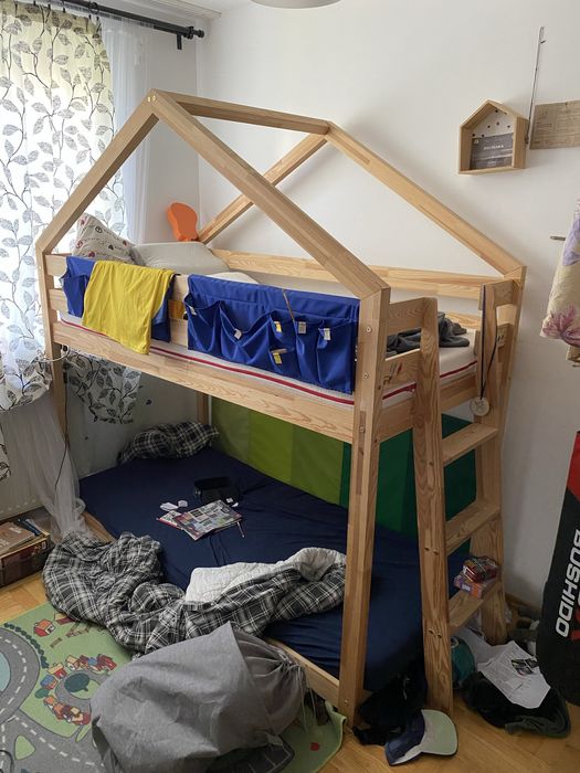 Łóżko piętrowe DMPB domek Adeko