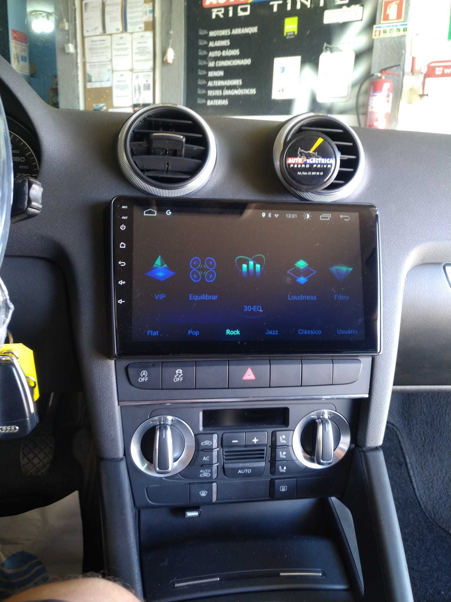 Rádio 2DIN 9" [4+32GB] • AUDI A3 • (2003 a 2012) • Android • GPS / 8P