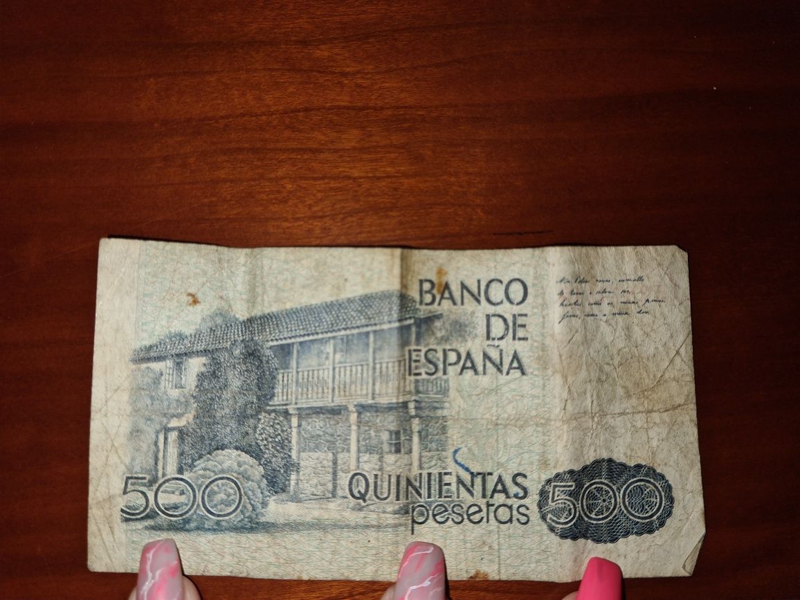 500 pesetas de 1979