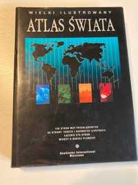 Wielki ilustrowany atlas świata 1993 pierwsze wydanie