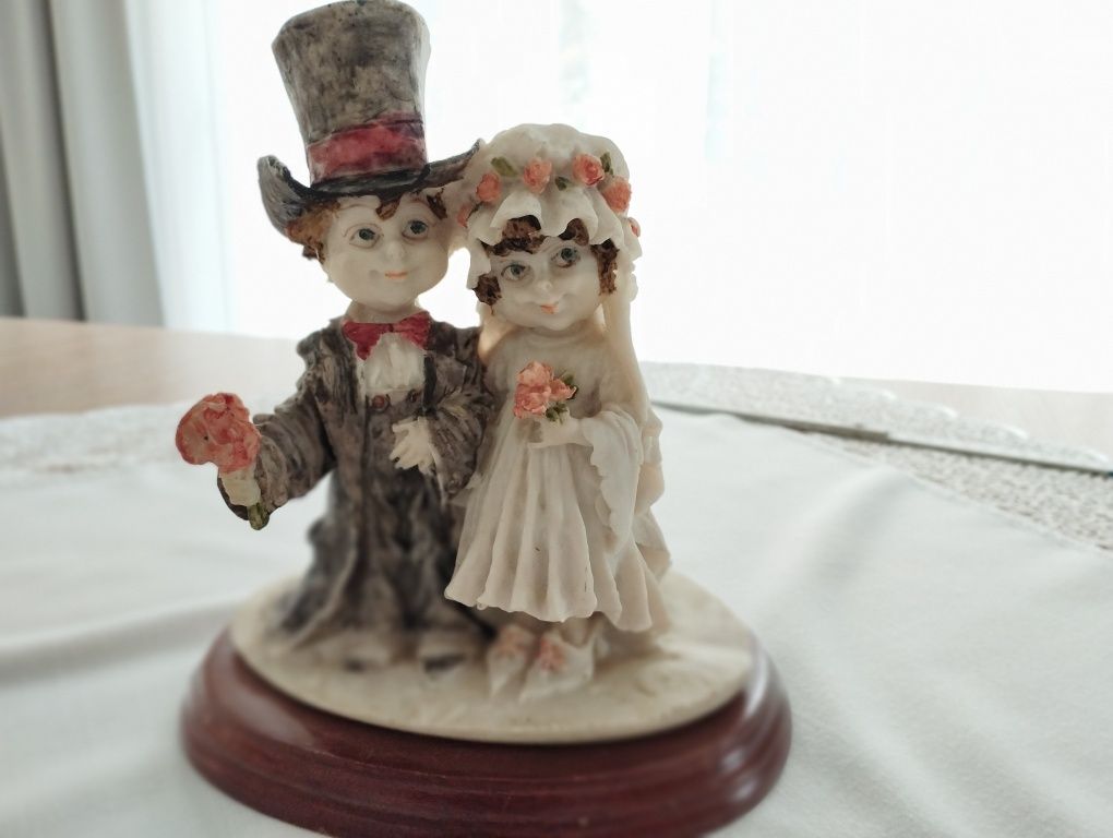 vintage giuseppe armani CAPODIMONT statua pary ślubnej ślub