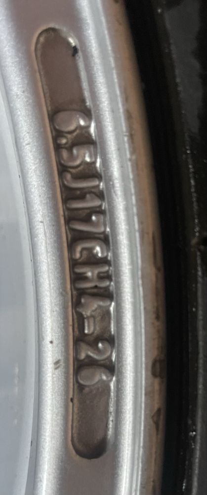 Citroen / Felga aluminiowa 17 cali 225 x 50 zimówki / ORG.