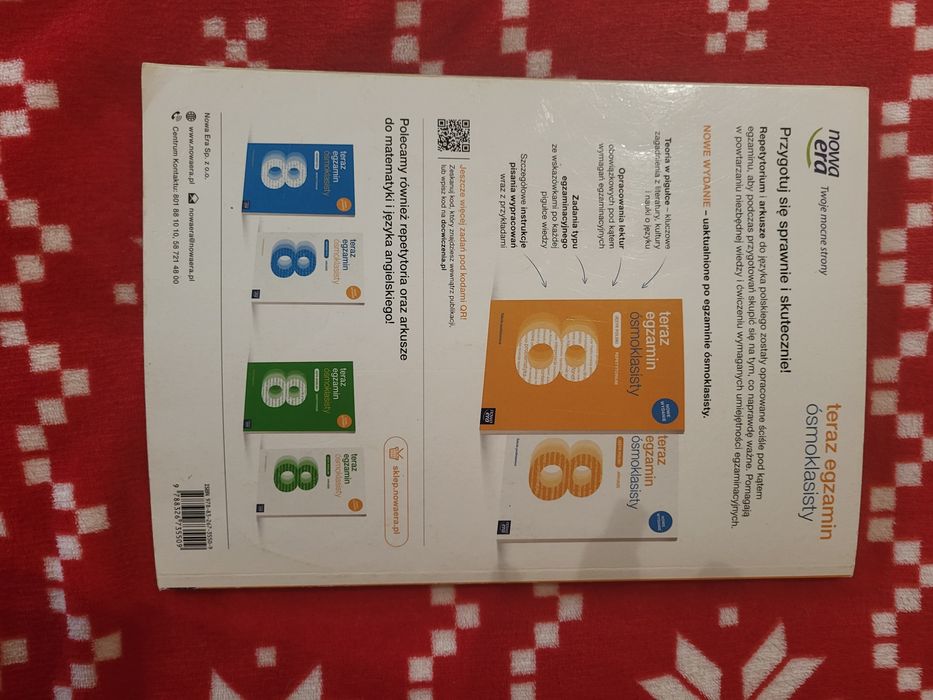 Teraz egzamin ósmoklasisty język polski repetytorium nowa era