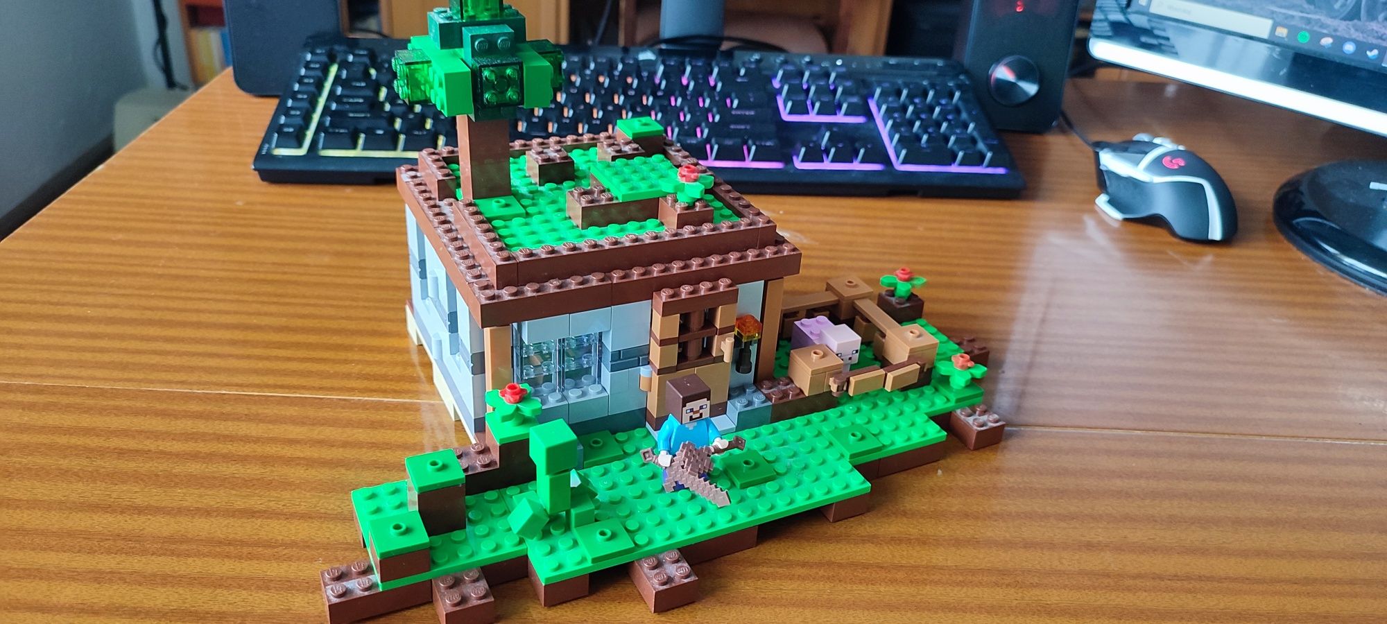 LEGO MINECRAFT 21115 Pierwsza noc Niekompletny