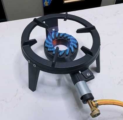 Чугунная газовая плита, мощная газовая плита