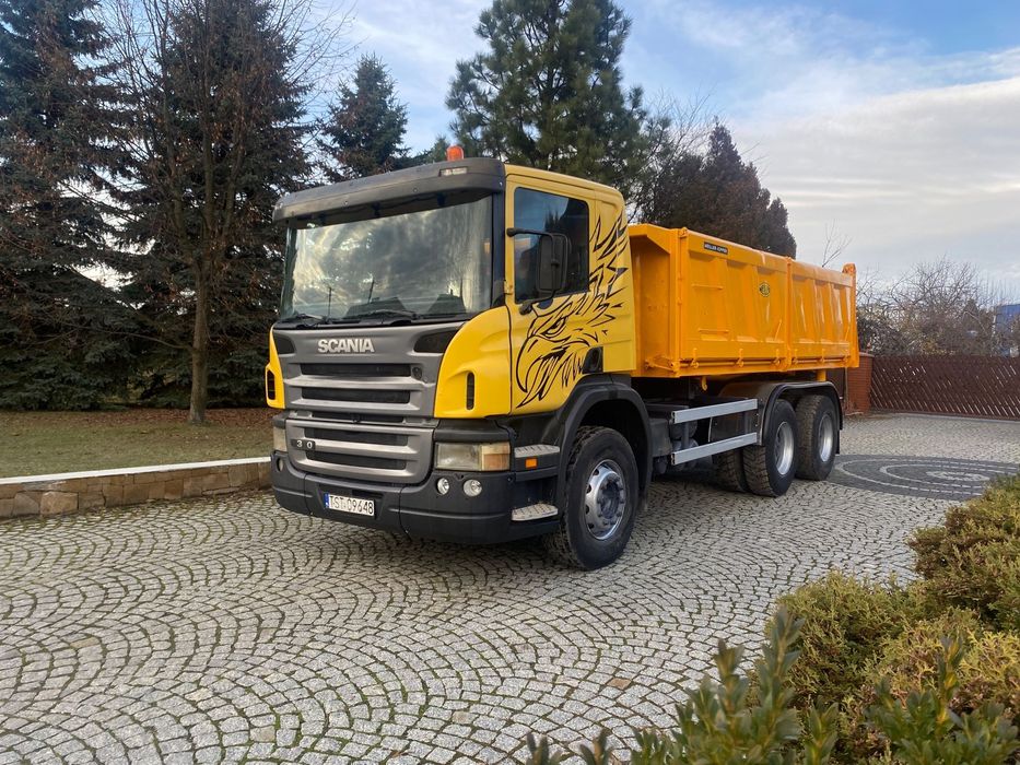 Scania P380 6x4 Wywrotka MEILLER 3 stronny