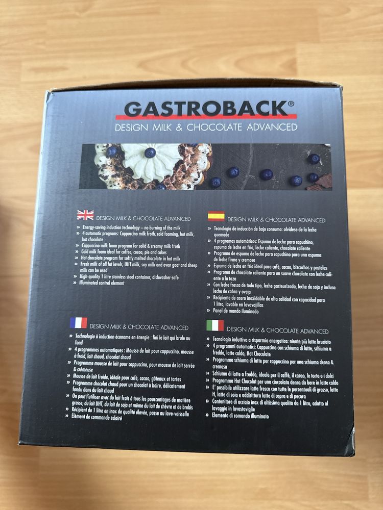 GastroBack Profesionalny Spieniacz do mleka NOWY