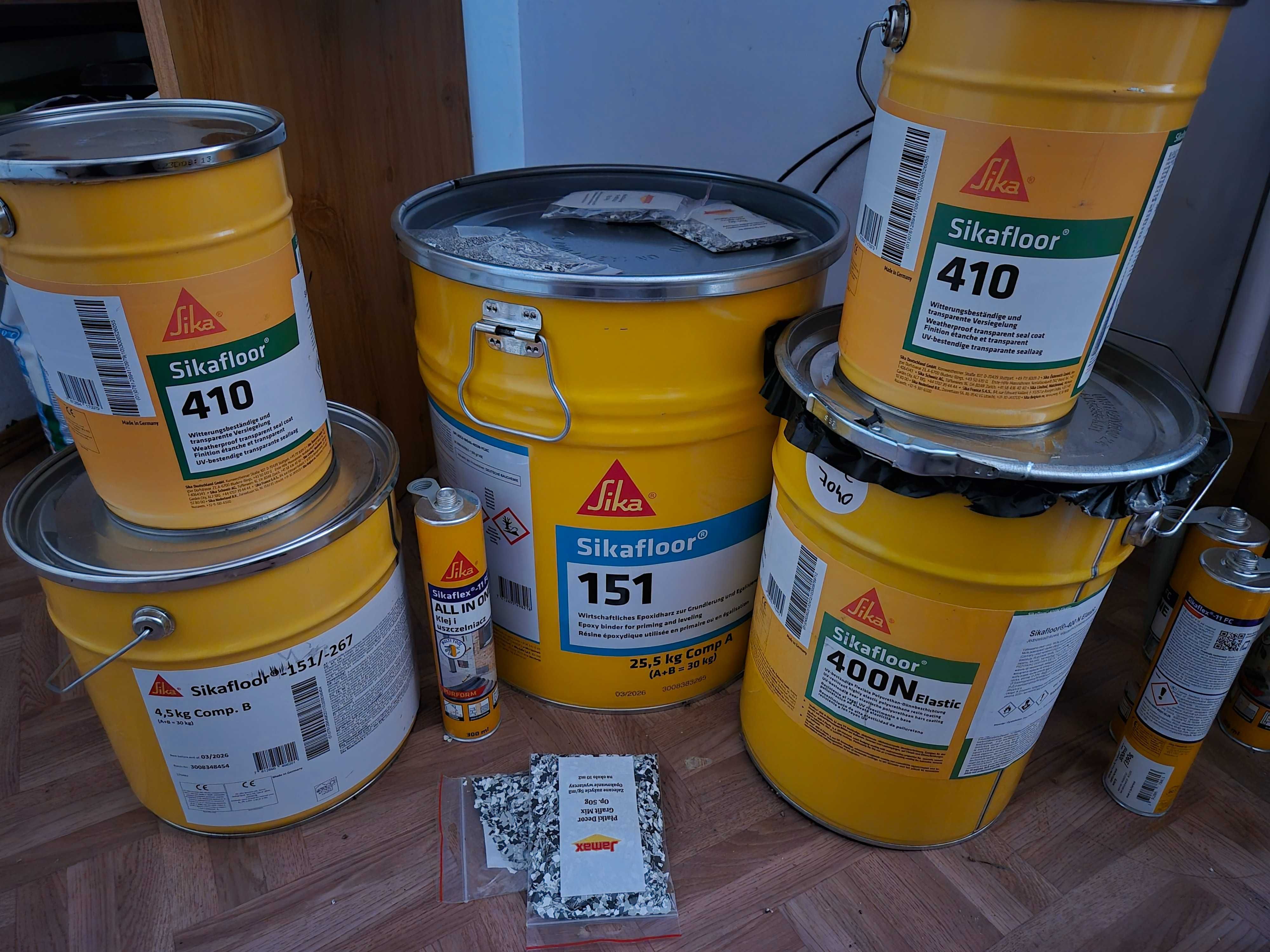 kompletny system Sikafloor do 50m2 żywica na balkony