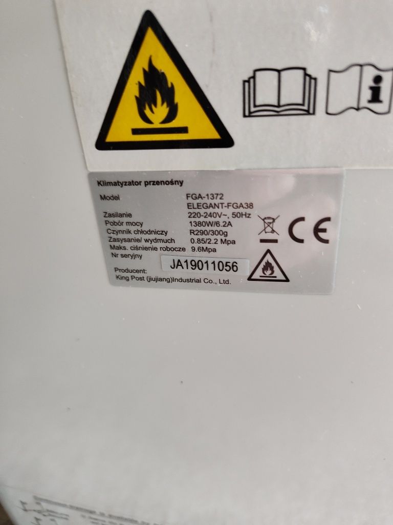Klima mocna przenośna TORELL